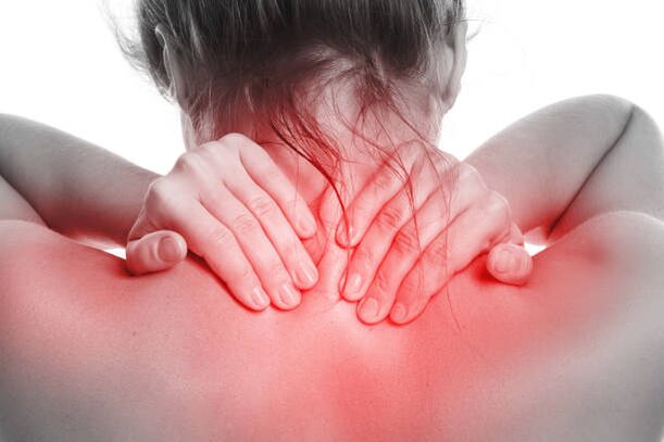 síntomas de dolor de cuello de osteocondrosis